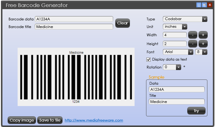 Free barcode generator software mac os x